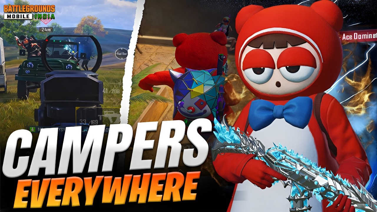 Dying Crying Because of These Campers 😱 | Intense Clutches | BGMI