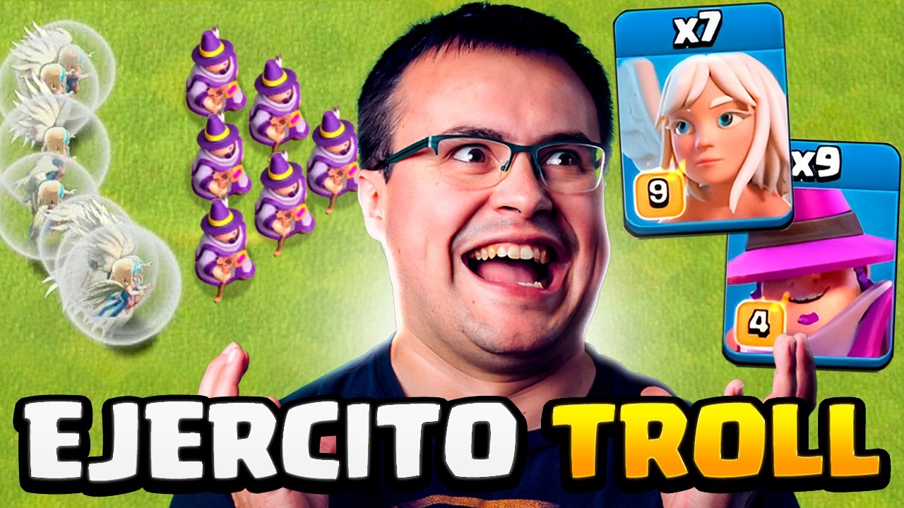 PRUEBO el Ejército OP de Aprendiz de Centinela 🧙‍♂️ Clash of Clans
