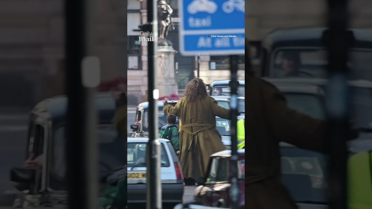 Filming for Harry Potter TV series takes over central London