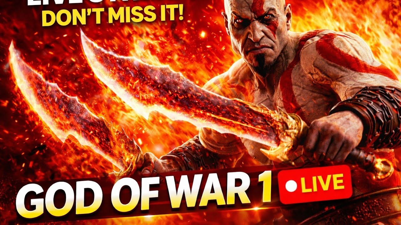 God of War 1 Tamil Live 🔥 | Kratos Full Story Gameplay in Tamil | Part 1 Kratos Gets his Revenge 🥶🔥