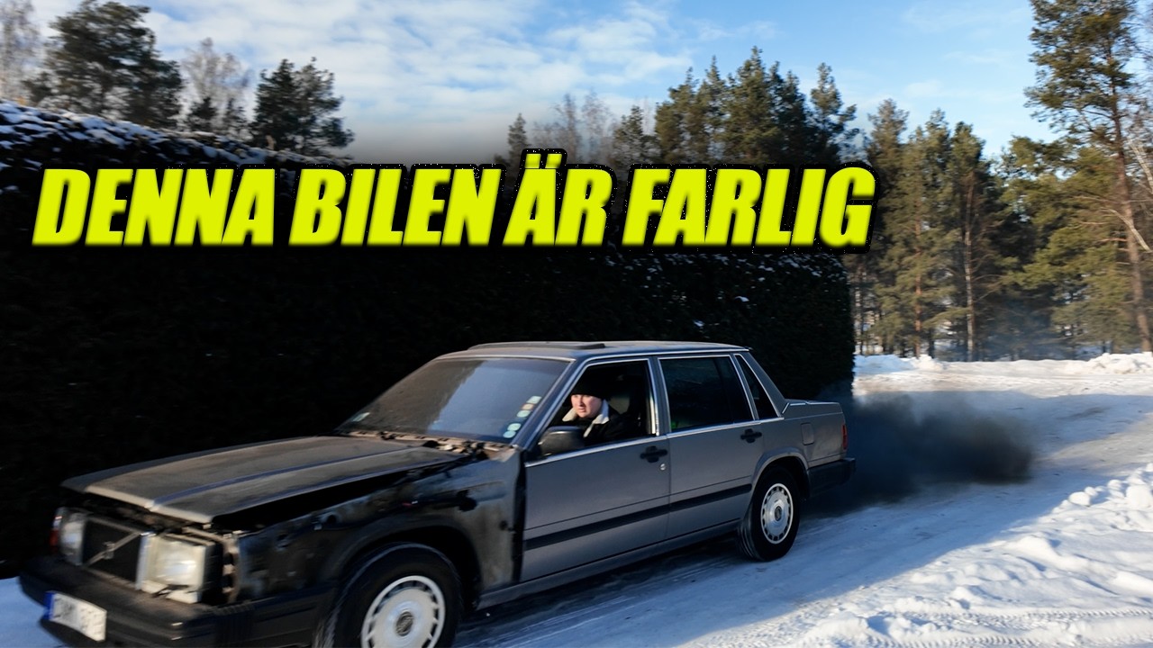 SISTA GÅNGEN JAG ÅKER I DENNA BILEN