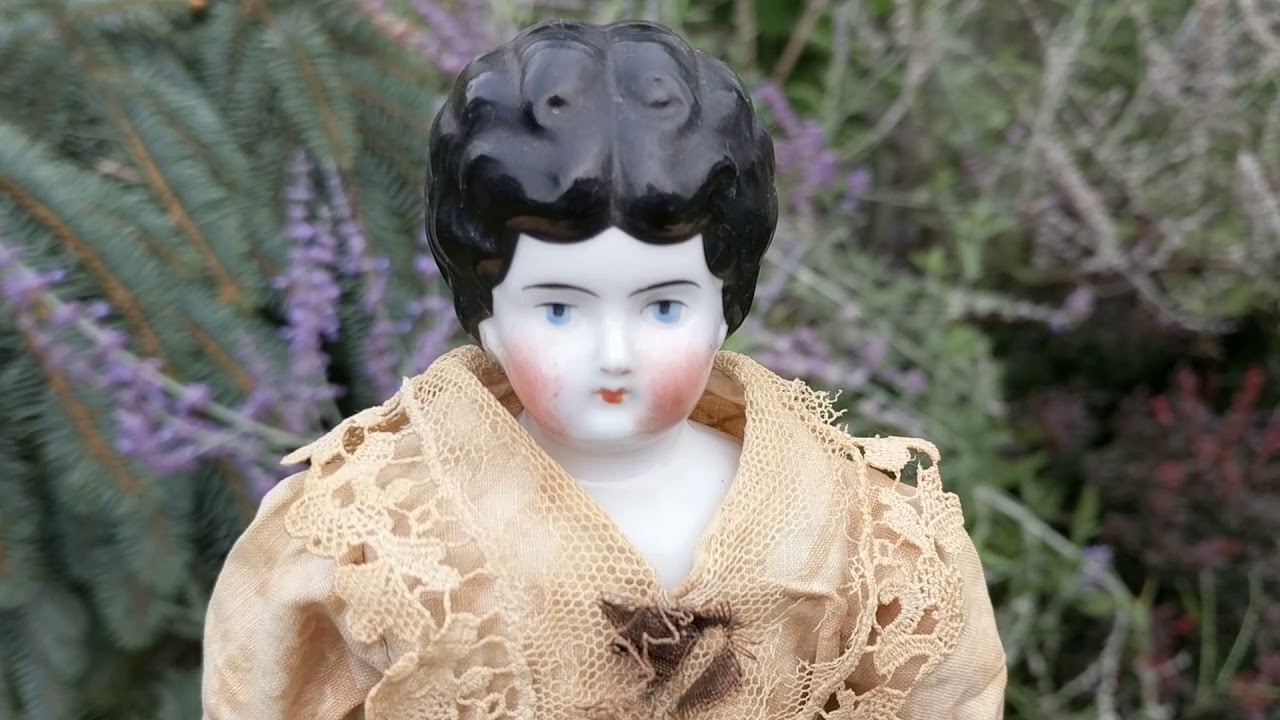 Antique German Low Brow China Head Doll - More Dolls More Fun This Ones For You 💞