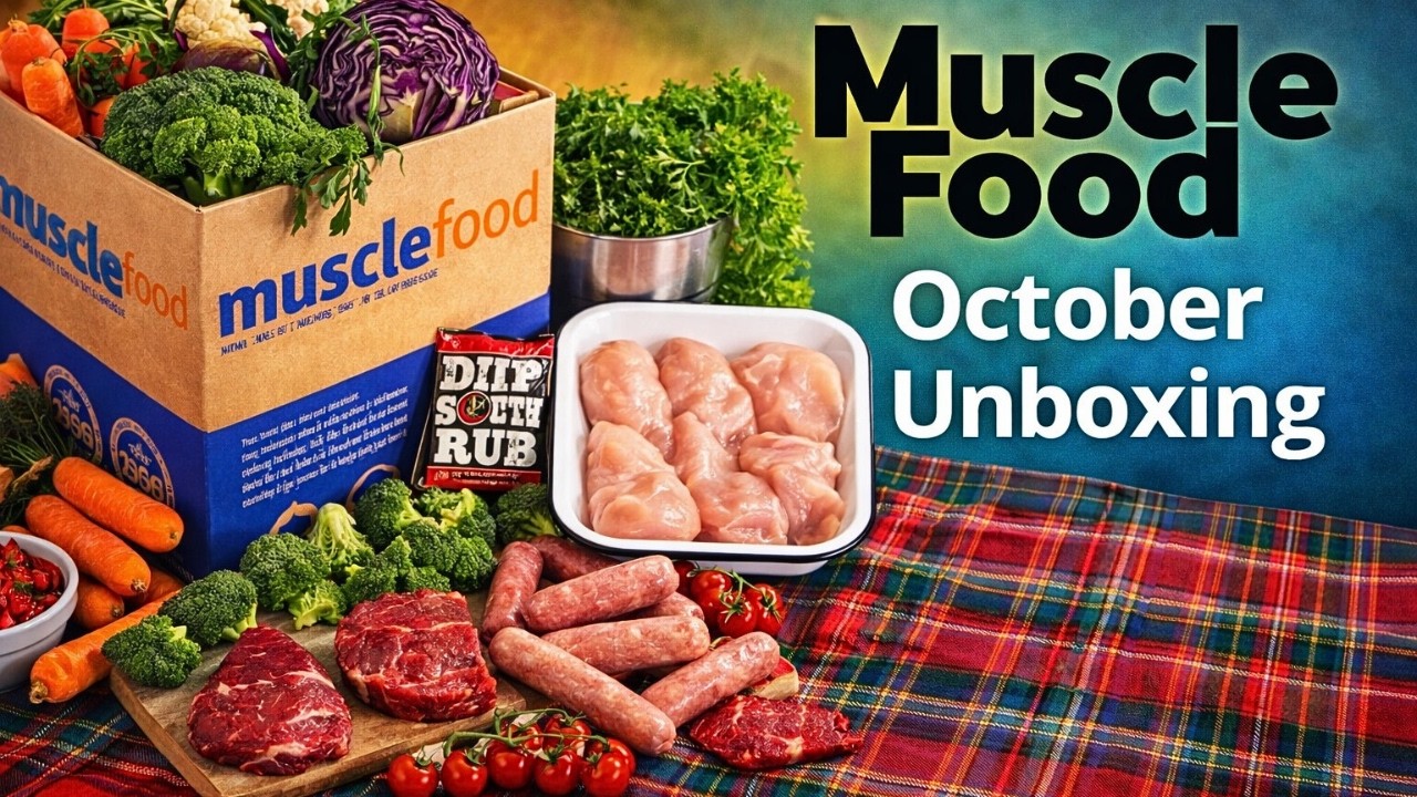 Muscle Food Delivery & Unboxing :) Family Food Haul.