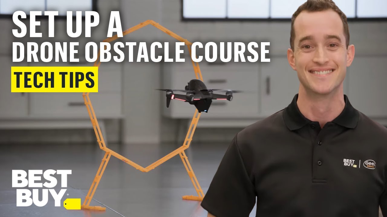 Setting Up a Drone Obstacle Course - Tech Tips from Best Buy
