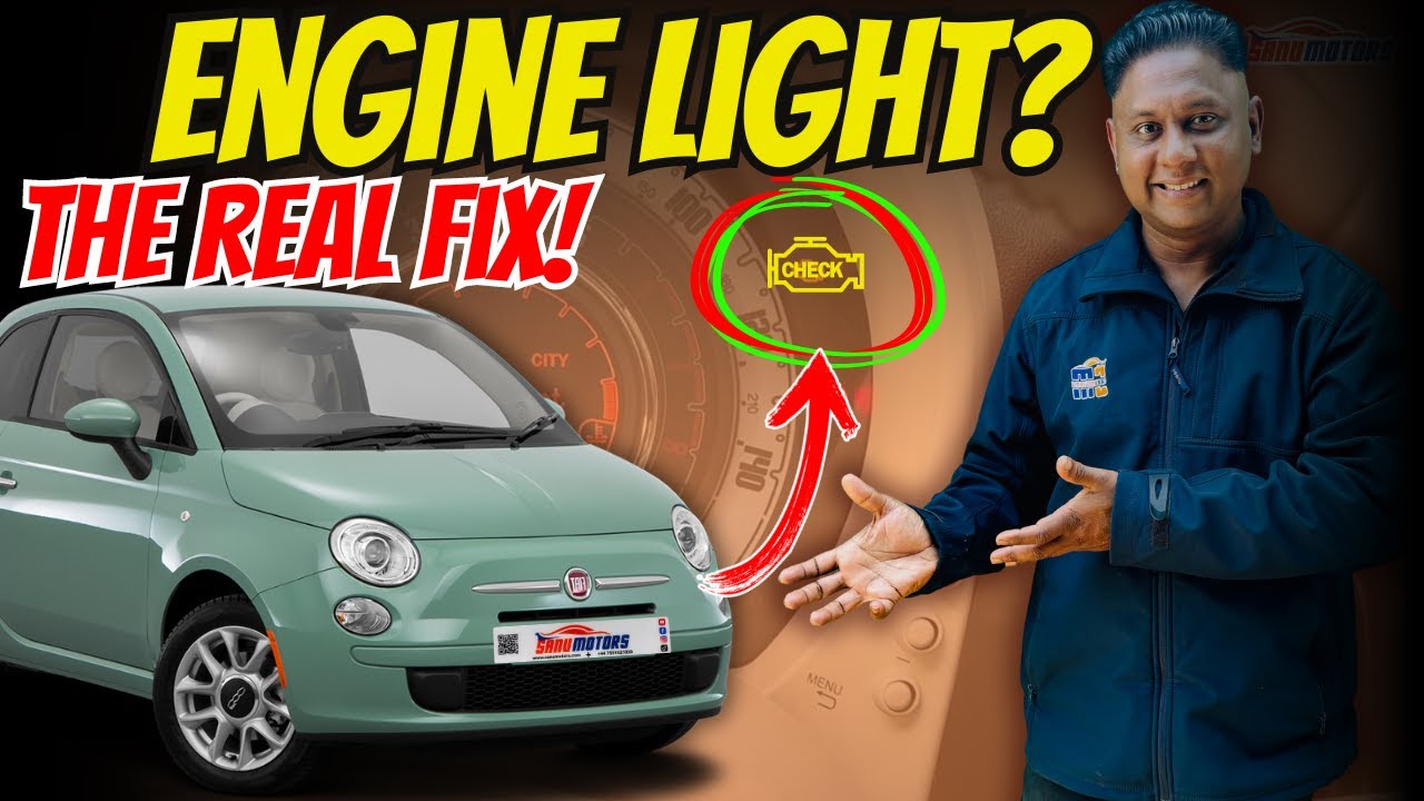 Fiat 500 Camshaft Sensor Issue | Engine Light Fix in Minutes | P0009-62 fault code