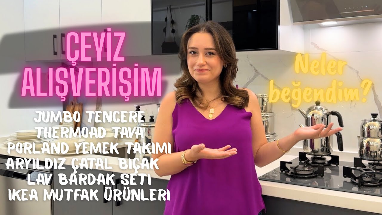MUTFAK ÇEYİZİM| Jumbo Tencere, ThermoAd Tava, Porland Yemek Takımı| A’dan Z’ye Neler aldım?🤦🏻‍♀️🥰