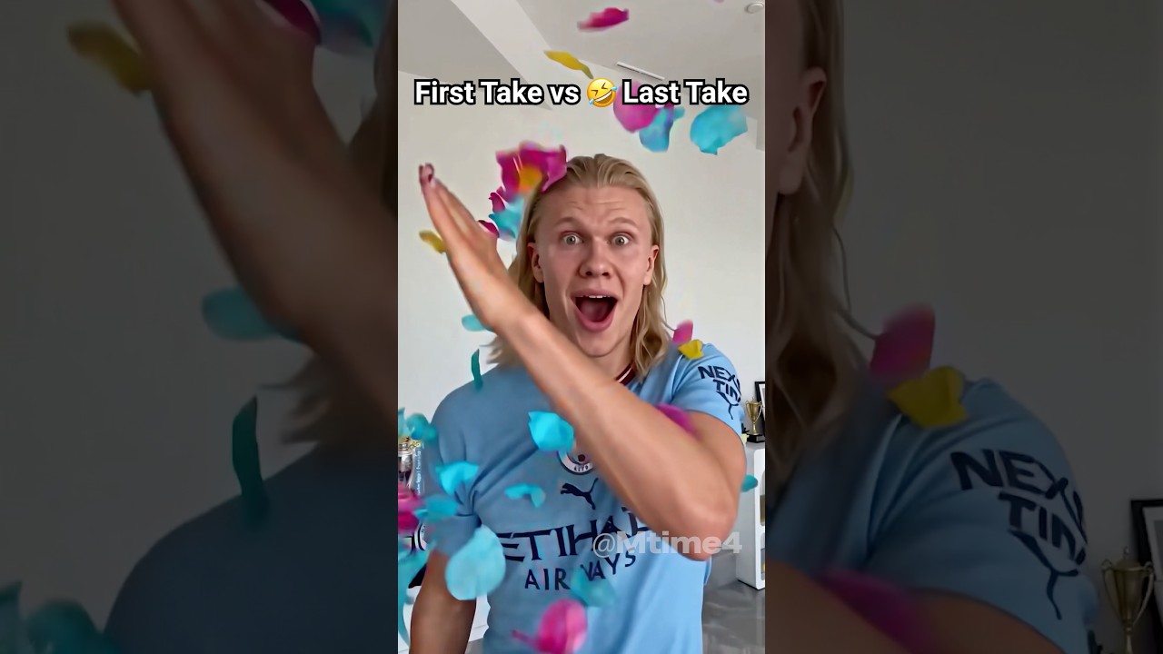Первый дубль против последнего дубля &ndash; это совсем другое дело 🎉 #шорты #футбол #Халанд