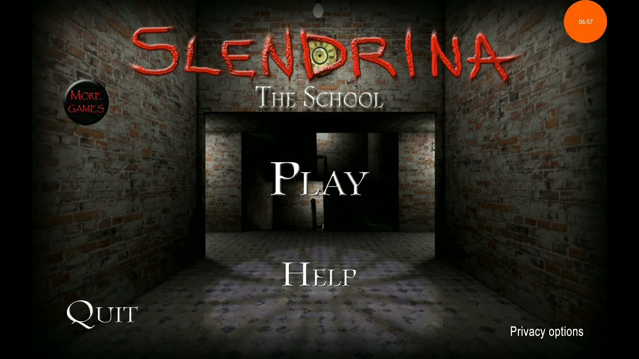 Slendrina the school oynadım ilk günü bitirdim ikinci gün beni yedi.