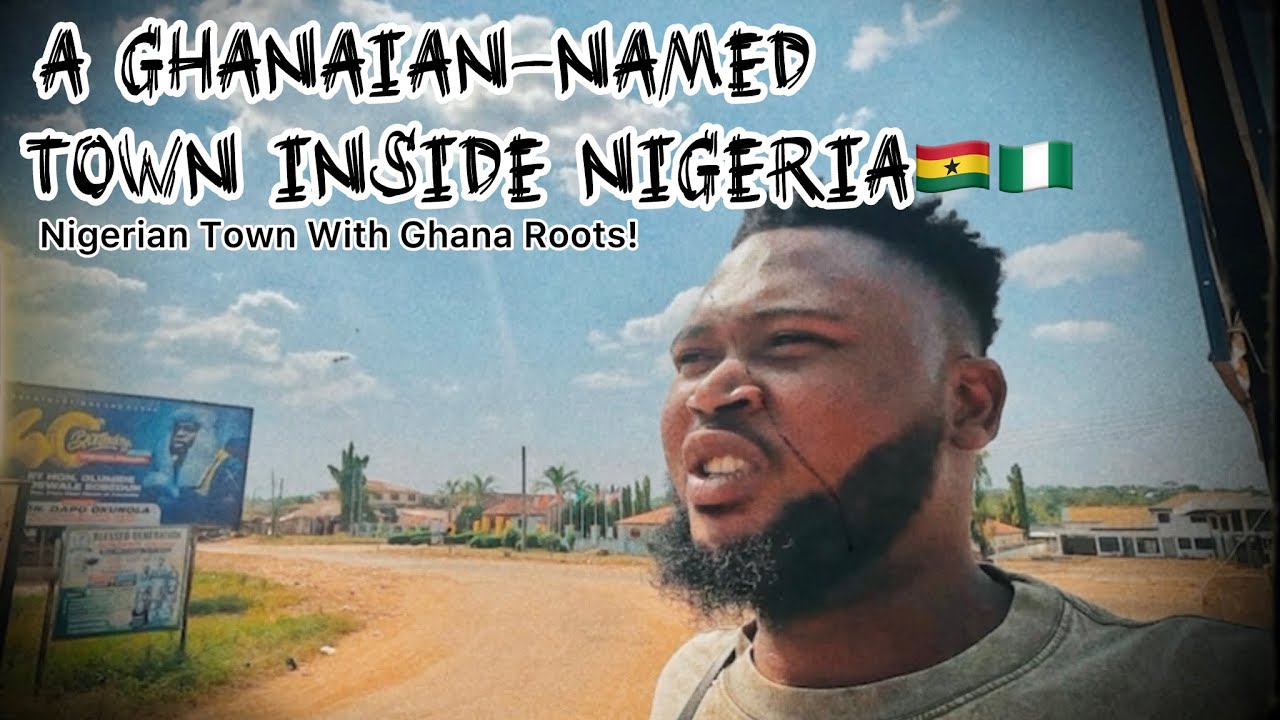Я нашёл город в Нигерии, где все жители — коренные ганцы! 🇬🇭🇳🇬