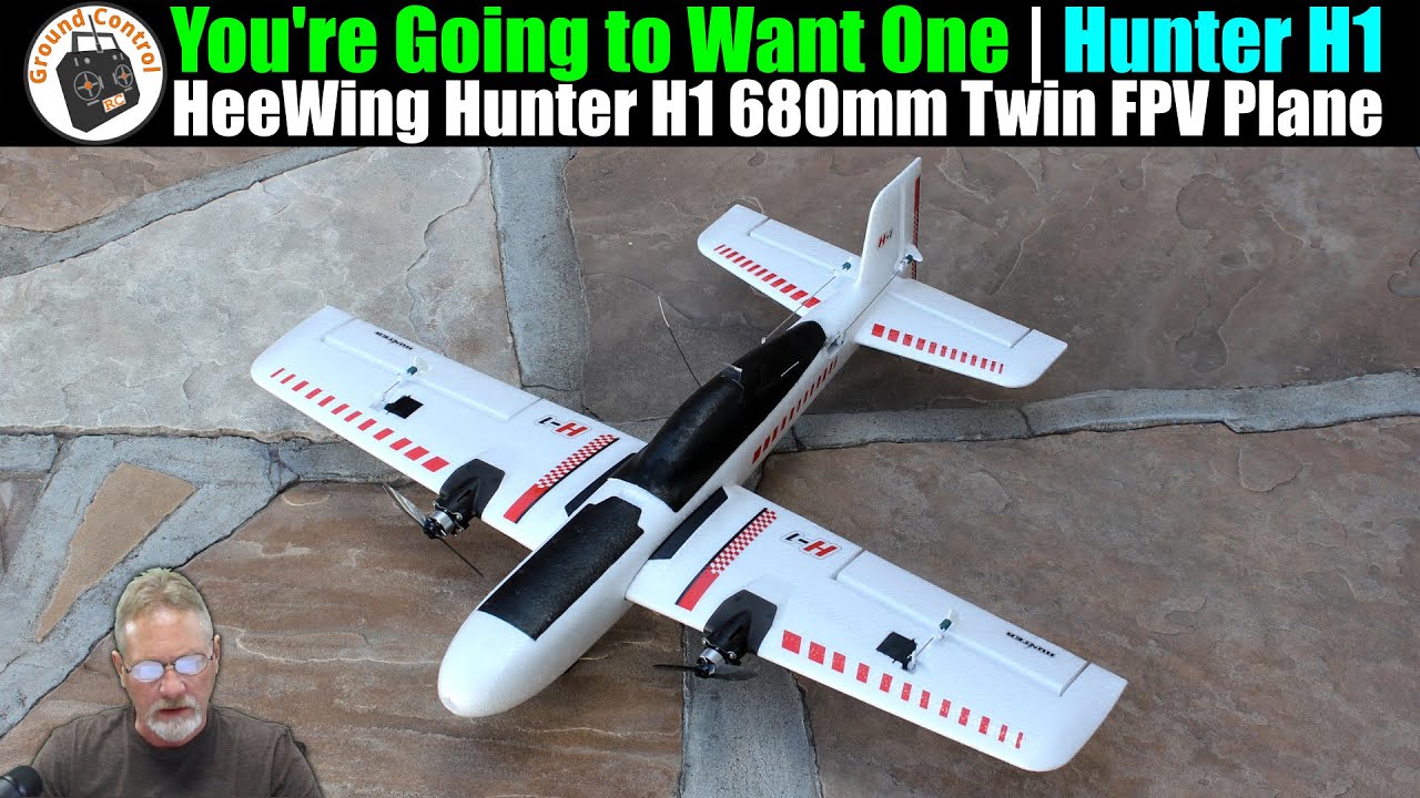 You're Going to Want One | HeeWing Hunter H1 680mm 4CH Twin Motor Sub-250g FPV Plane