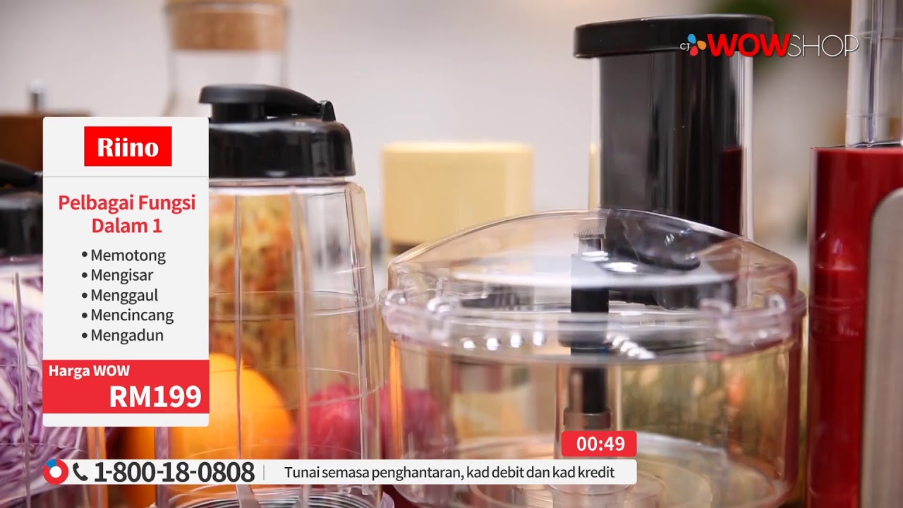 RIINO MULTIFUNCTIONAL BLENDER & PROCESSOR | TV9 | P5506 / 23 FEB 2020
