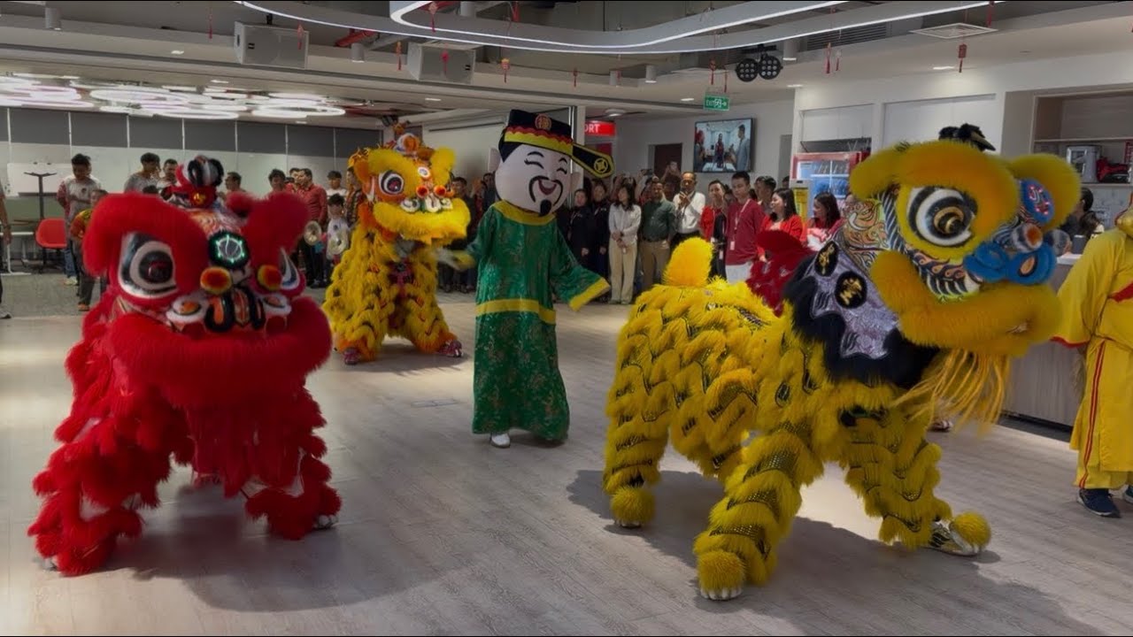 Lion Dance during Chinese New Year 2026 at Prudential Cambodia | HQ