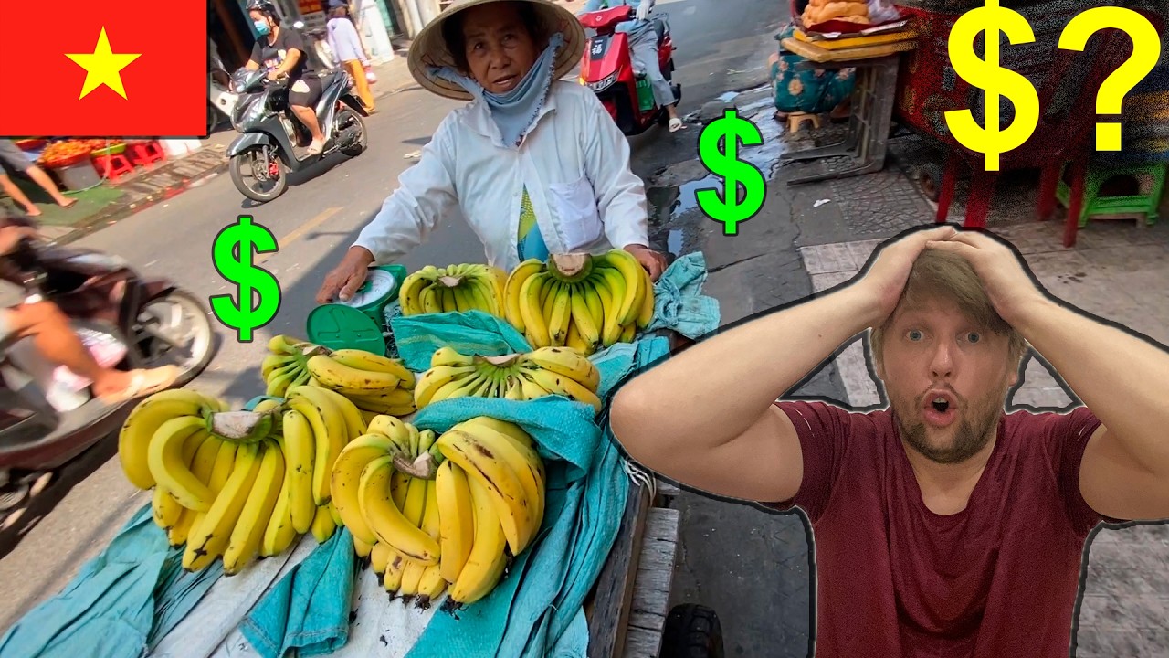🇻🇳 ВЬЕТНАМСКАЯ БАБУШКА 👵🏼 шокировала меня ценой на бананы 🍌😱