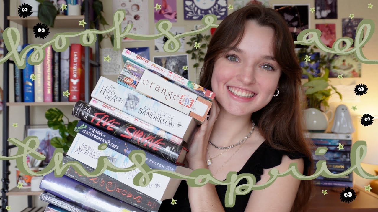 APRIL WRAP UP | i read 22 books this month!✨🏹🌙