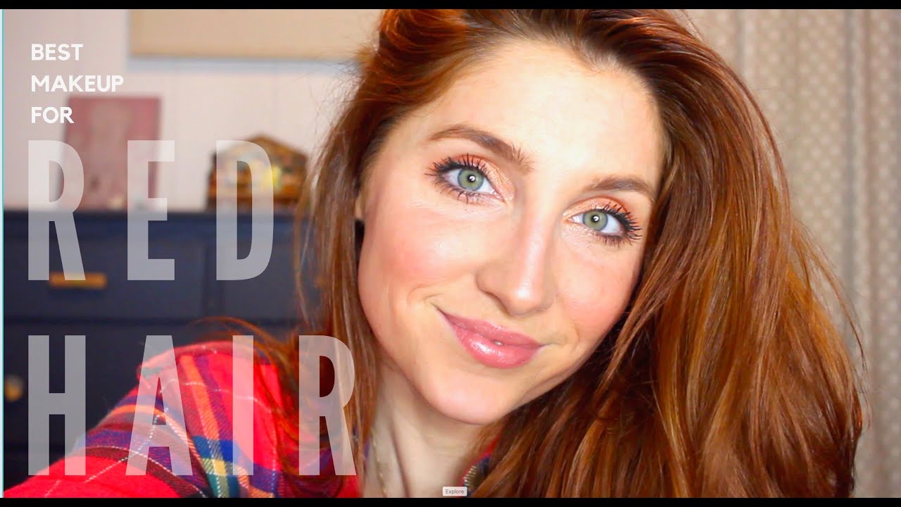 BEST MAKEUP FOR RED HEADS OR GREEN EYES