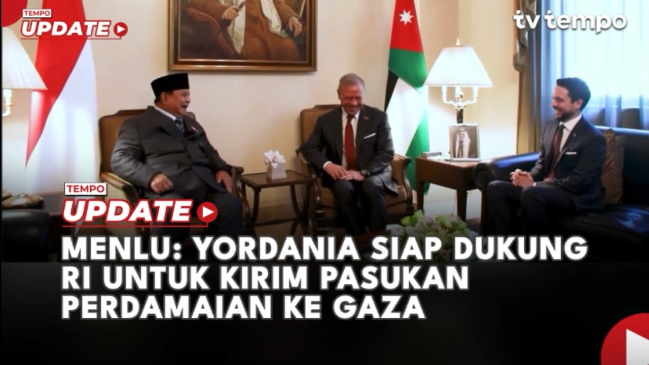 Menlu Sugiono: Yordania Dukung Pengiriman Pasukan RI ke Gaza