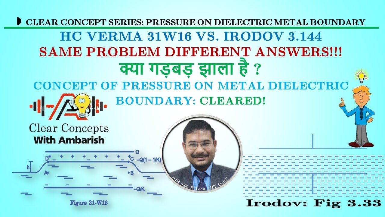 HC Verma Vs Irodov Controversy Resolved (CAPACITOR IN LIQUID DIELECTRIC CONTROVERSY RESOLVED)