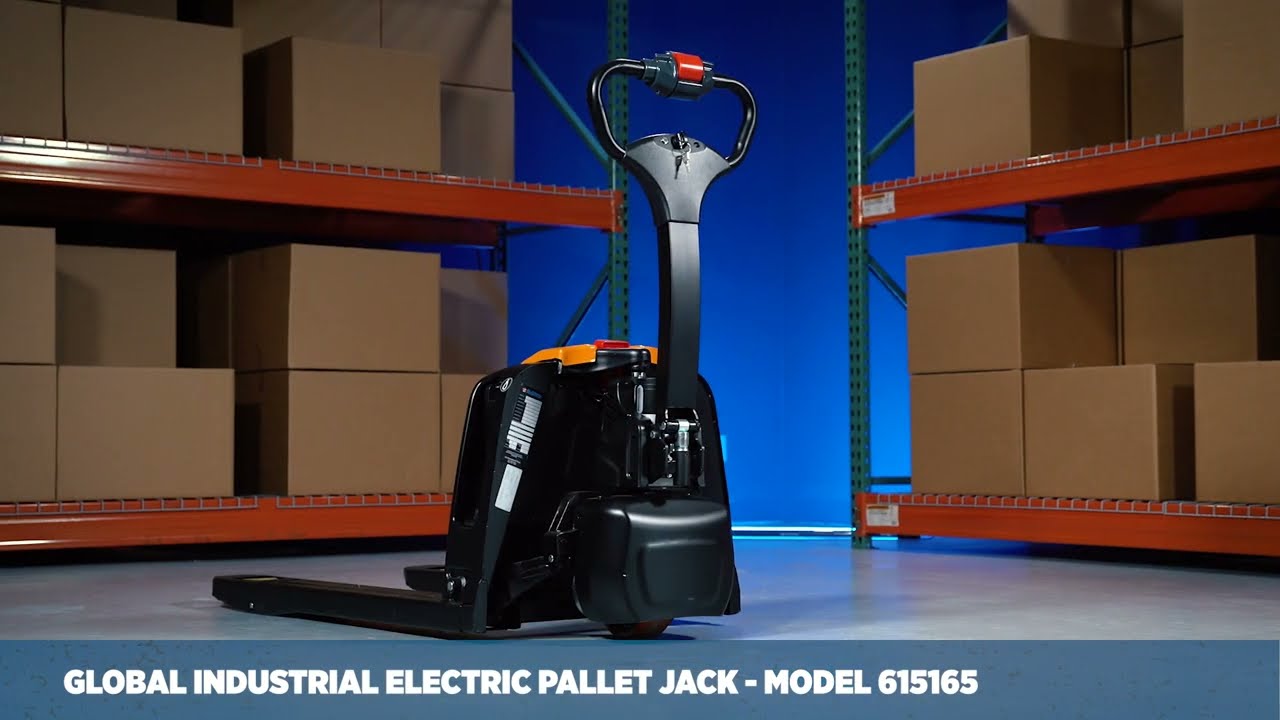 Global Industrial&trade; Self-Propelled Pallet Jack, Lithium Ion Powered, 3300 lb Cap.