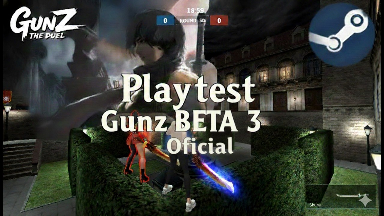 NOVO  GUNZ THE DUEL STEAM OFICIAL 'CLOSED BETA 3