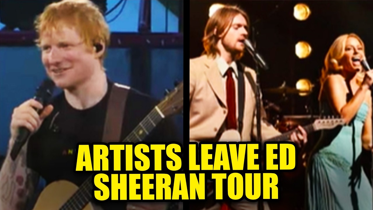 ALL Opening Acts Abandon Ed Sheeran Tour In Solidarity With Macklemore