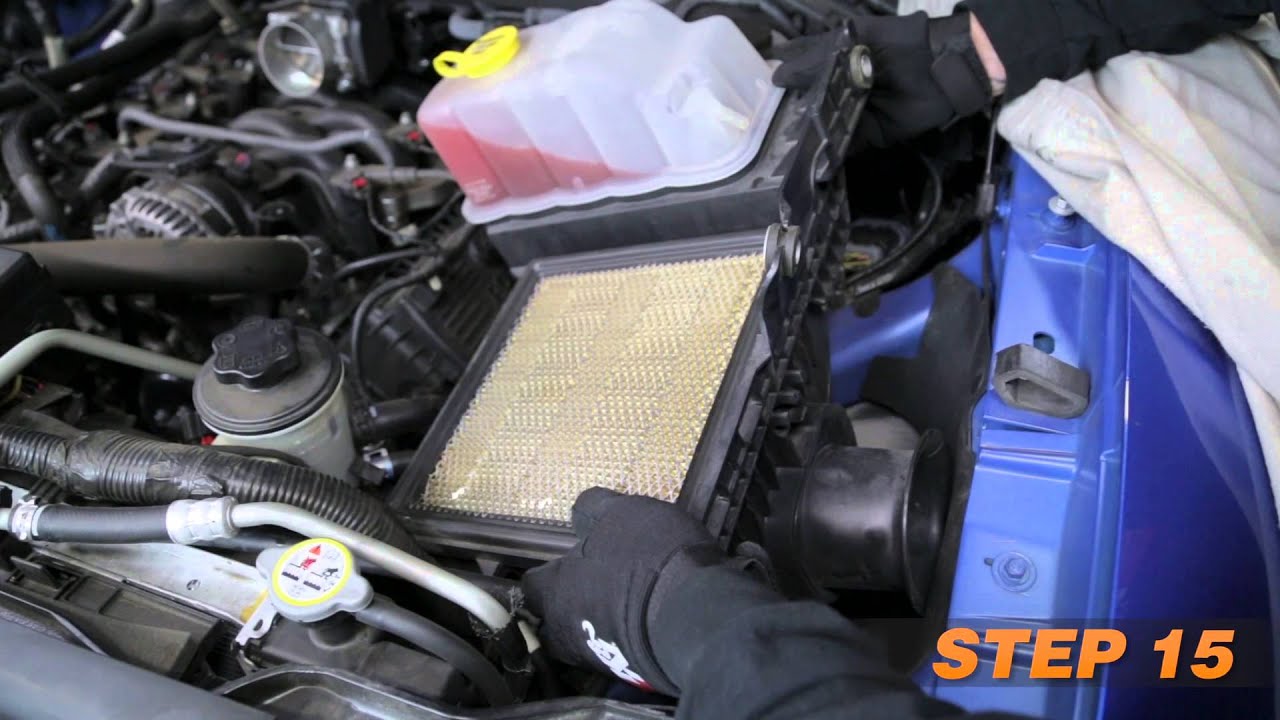 Air Intake Installation for 2010-2014 Ford F-150 SVT Raptor 6.2L