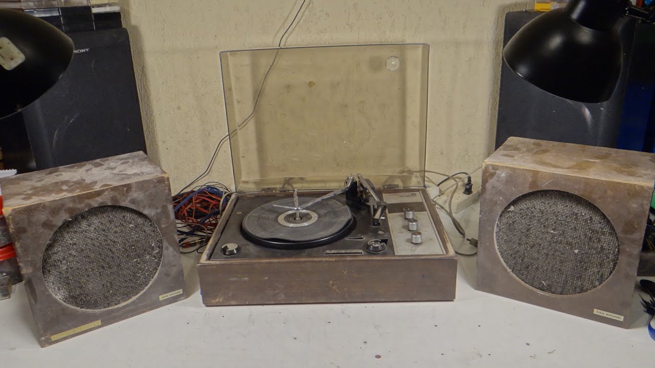TOCADISCOS TURNTABLE KEN BROWN AX-2 FONOMATIC ARGENTINA 1978 RESTAURACION P1