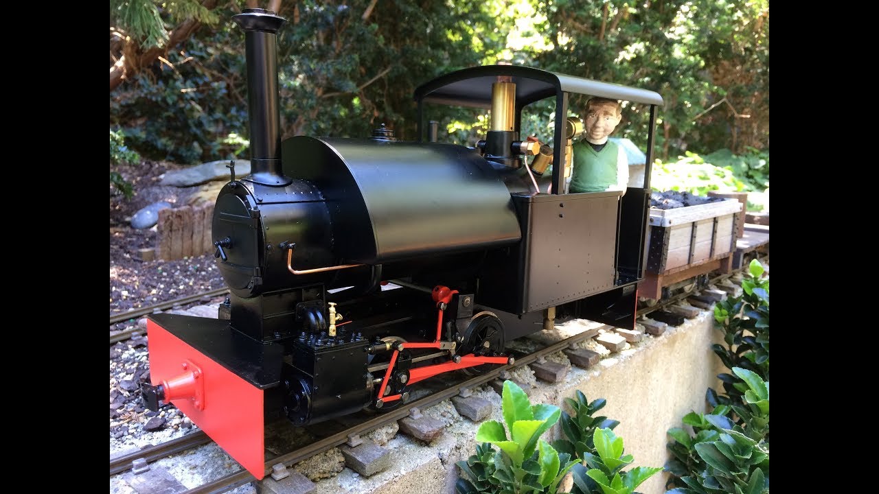 Accucraft Bagnall with Slomo Coal Wagon - 7/8ths Scale Live Steam