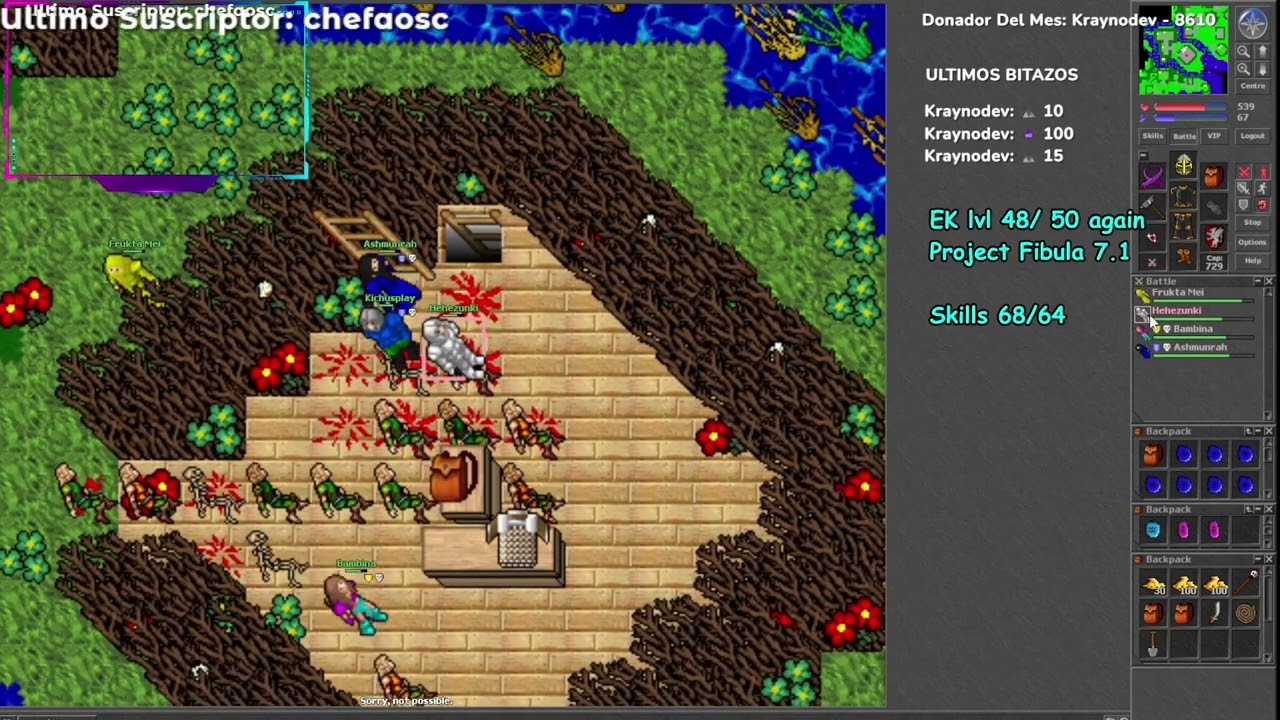 VENGANDONOS DE UN PK! NOOB EN TIBIA Y PVP