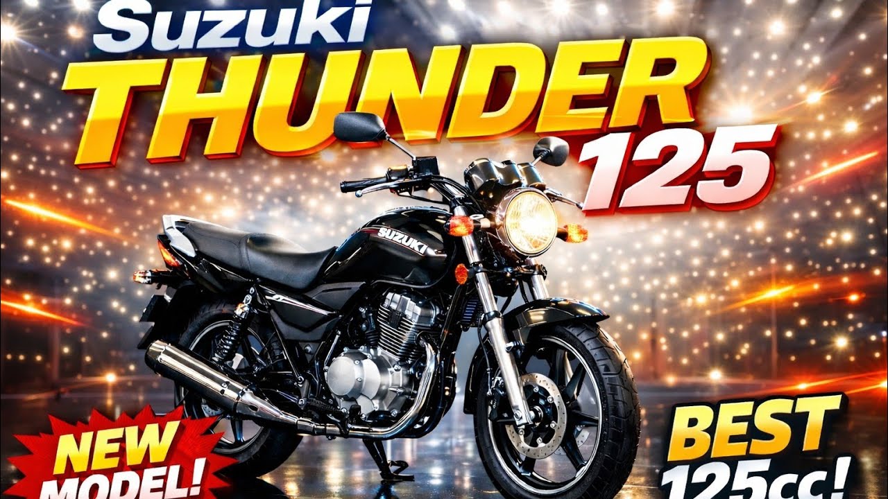 🚨New Suzuki Thunder 125 2026 | Powerful 125cc Bike Full Review 🔥