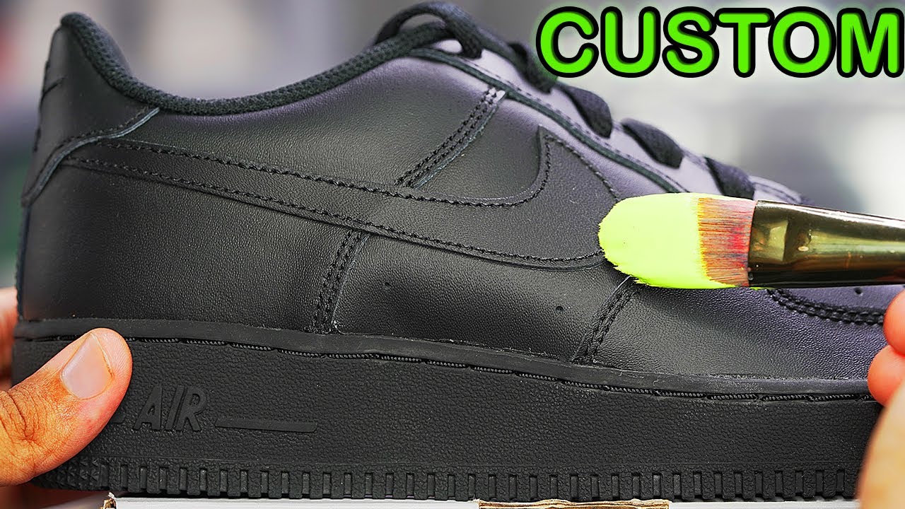 Custom AIR FORCE 1's!! 🎨🎨