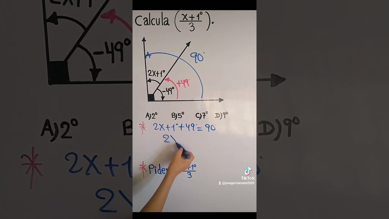 Trigonometría: Ángulo trigonométrico
