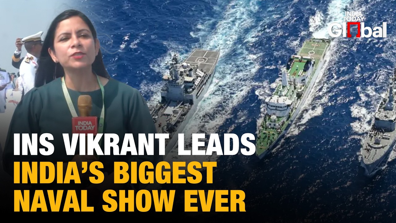 India’s MASSIVE Naval Show of Power! 70+ Nations Witness Historic Fleet Review 2026