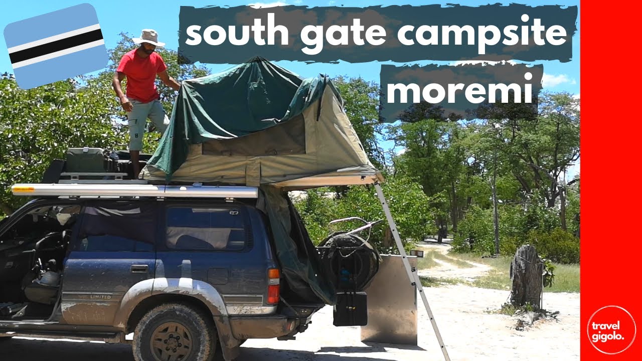 Campsite Review: South Gate (Maqwee) Camp - Moremi Game Reserve  (Travel in Botswana)