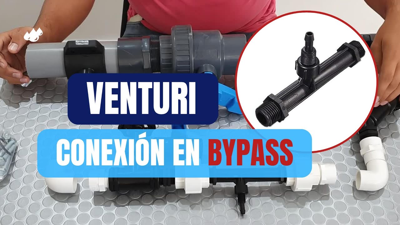 Venturi Conexión en Bypass 