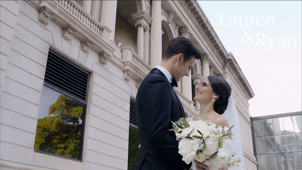 The Art Institute of Chicago (Modern Wing) & St Michael Church Wedding Video  | Lauren & Ryan