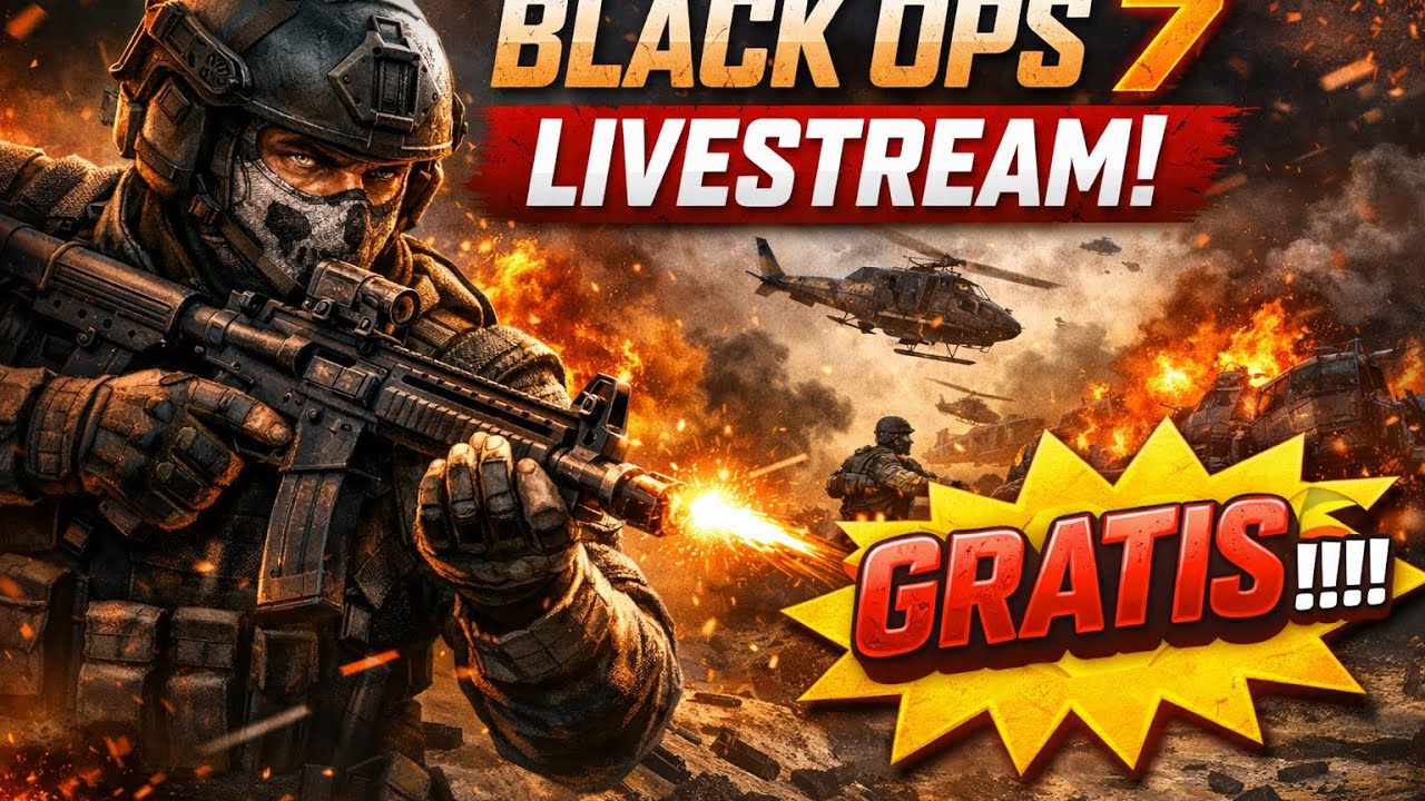 Call of Duty Black Ops 7 is gratis !!