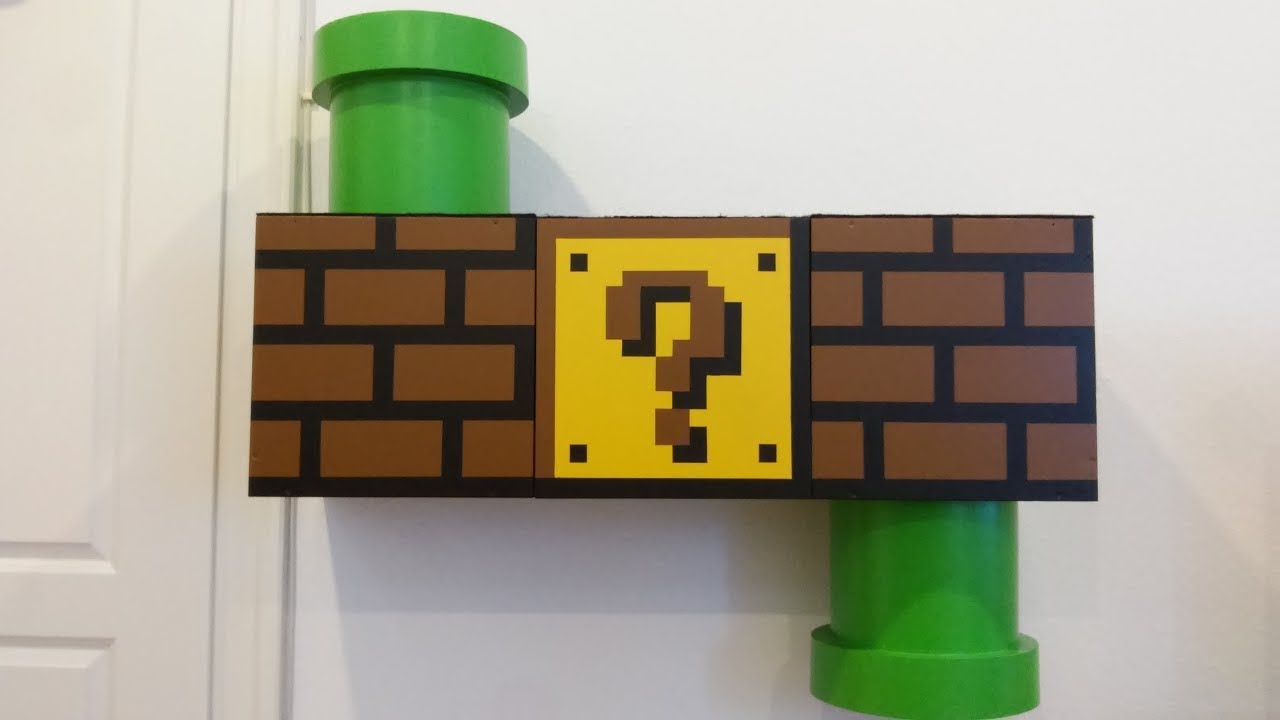 Building a Super Mario cat tree!