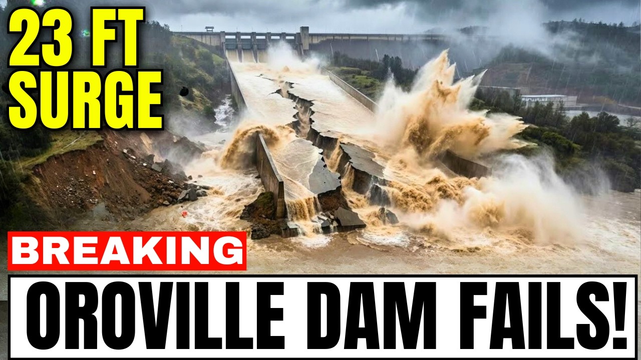 Lake Oroville’s 23-Foot Mystery: Rising Geological Risks and Dam Safety Concerns