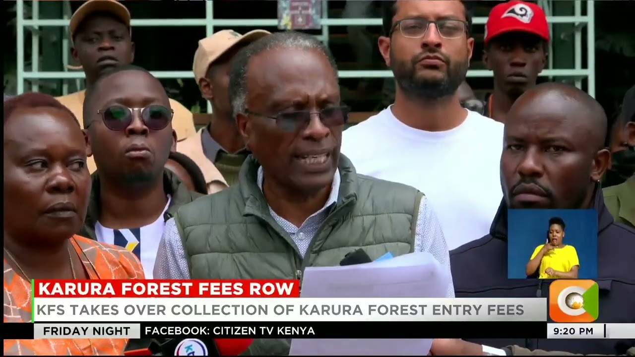 KFS takes over collection of Karura forest entry fees