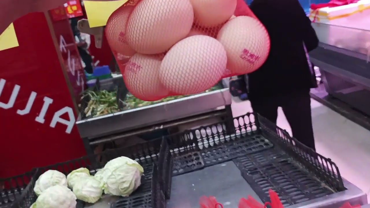 Inside a Local Grocery Shop | Fresh Fruits Vegetables 🇨🇳 #grocery #shopping #vegitables #fruitmarket