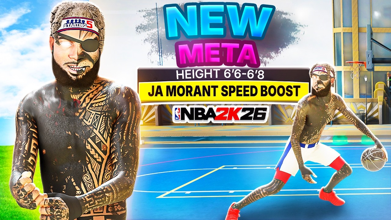 NBA 2K26: Разыгрывающие ростом 203 см теперь могут использовать баг со скоростью, как у Джа Моран...