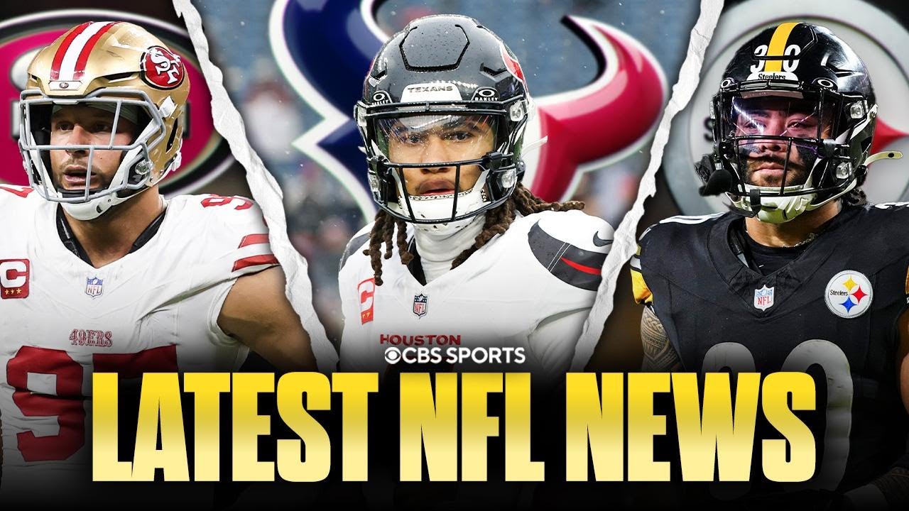Latest NFL News: C.J. Stroud contract update, Steelers building strong backfield & MORE