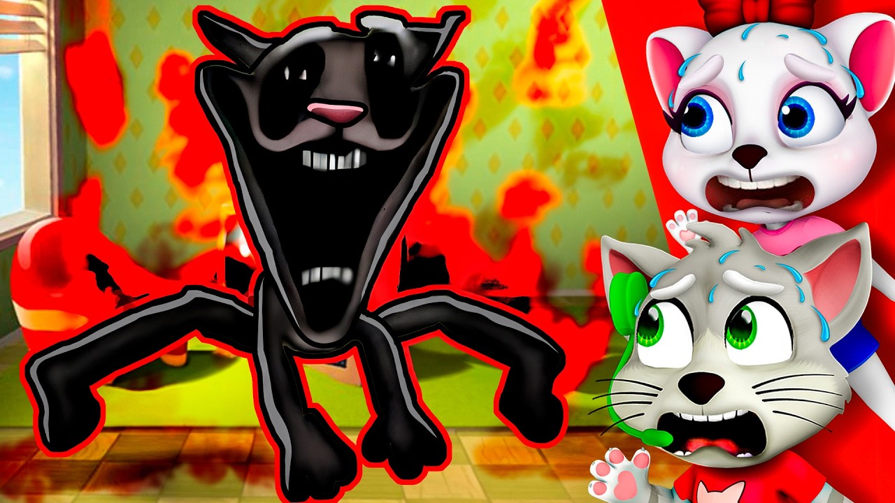 TOM & ANGELA PLAY TALKING TOM!