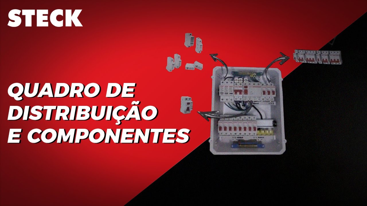 Steck | Quadro de Distribui&ccedil;&atilde;o e Componentes