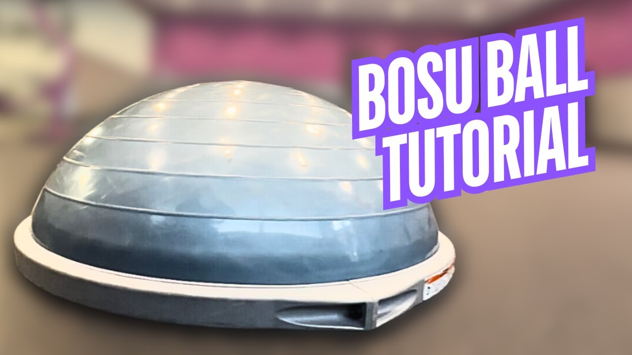 Учебное пособие по использованию мяча BOSU от Planet Fitness (КАК ЕГО ИСПОЛЬЗОВАТЬ!)