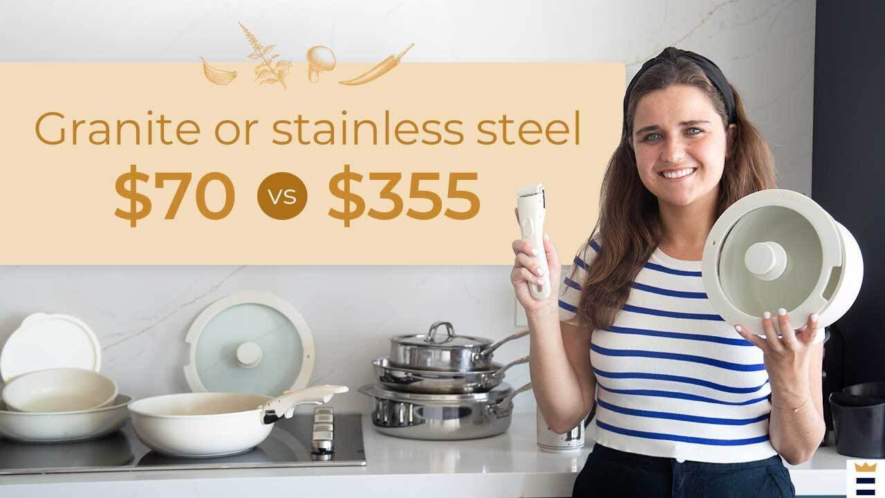 Stainless Steel vs. Granite Cookware: Which is Best For You?