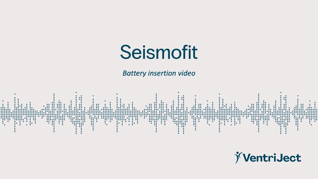Seismofit - Battery insertion