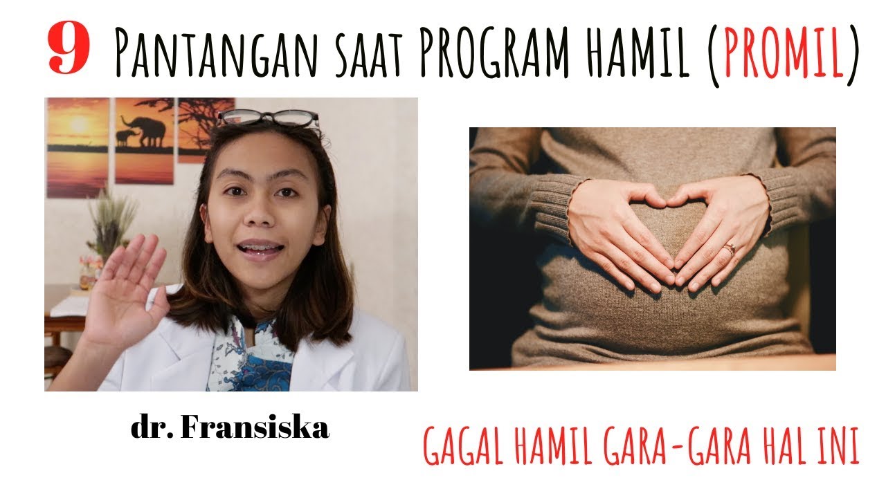HINDARI HAL INI SAAT PROGRAM HAMIL (PROMIL)