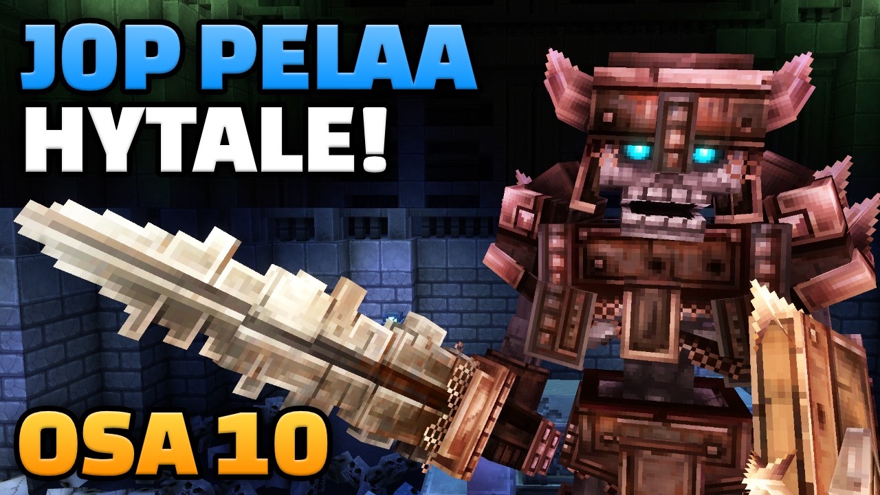Iso Mörkö! - J0P Pelaa Hytale! | Osa 10