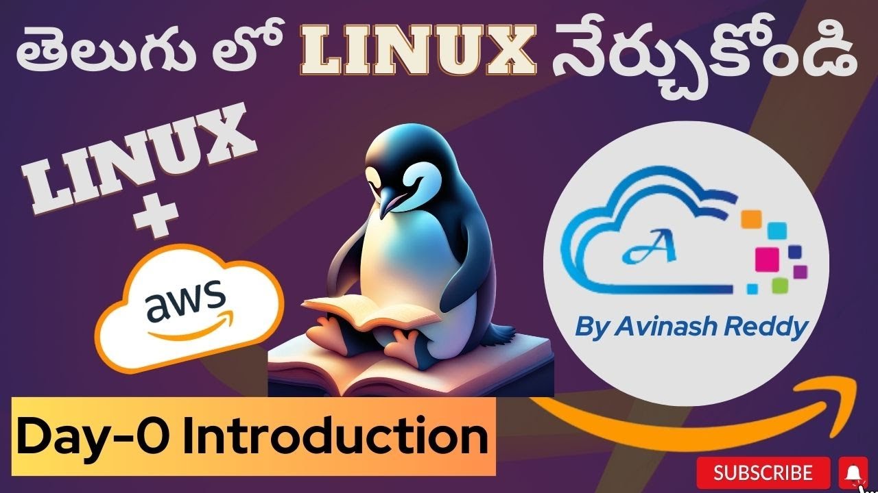 День 0 [ТЕЛУГУ] Введение в Linux от Авинаша Редди